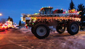 ORE hosts the Santa Claus Parade of Lights during Olds Fashioned Christmas each November.