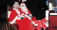 Community - Among many other community events, ORE is very active in the Santa Claus Parade of Lights during Olds Fashioned Christmas each November.
